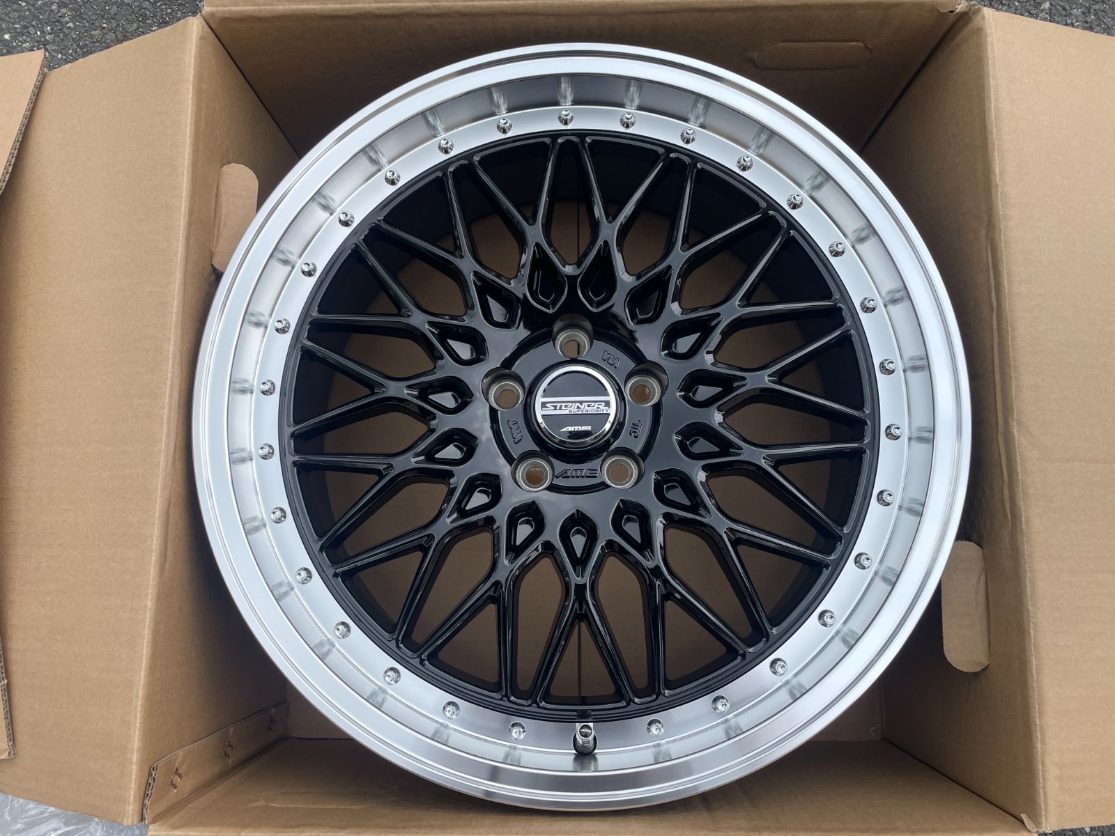 AME シュタイナー 20インチ 新品4本セット】AME シュタイナー FTX 20インチ 8.5J +35 5H
