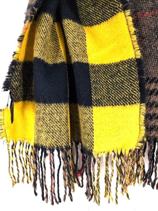 ステューシー Stussy Double Faced Wool scarf メ - メルカリ