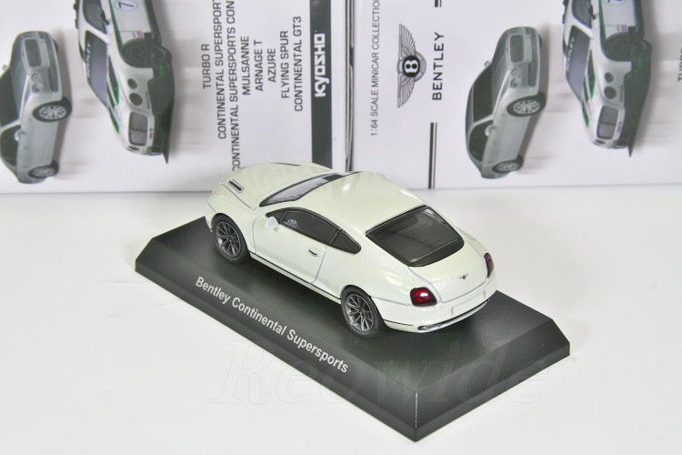 京商製1/64ベントレーミニカー8台 ミニカーショップグローバル - 1/64 京商 ベントレー ターボ R