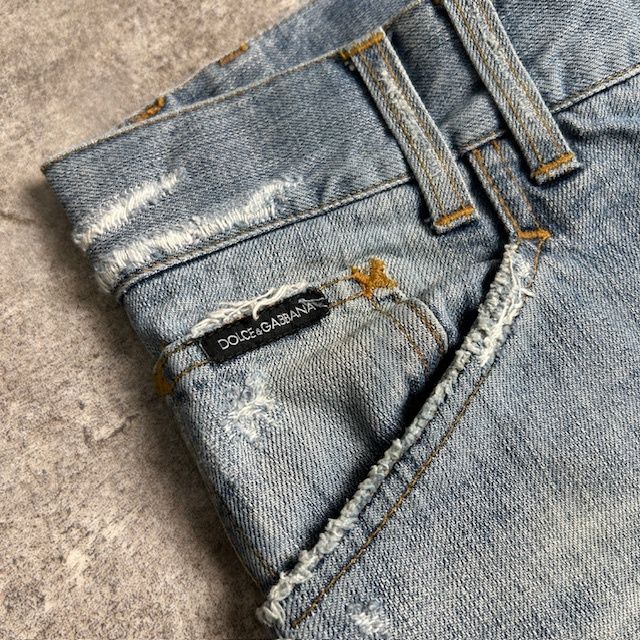 ドルチェアンドガッパーナー ミッキーデニム48 Dolce&Gabbana ドルチェ