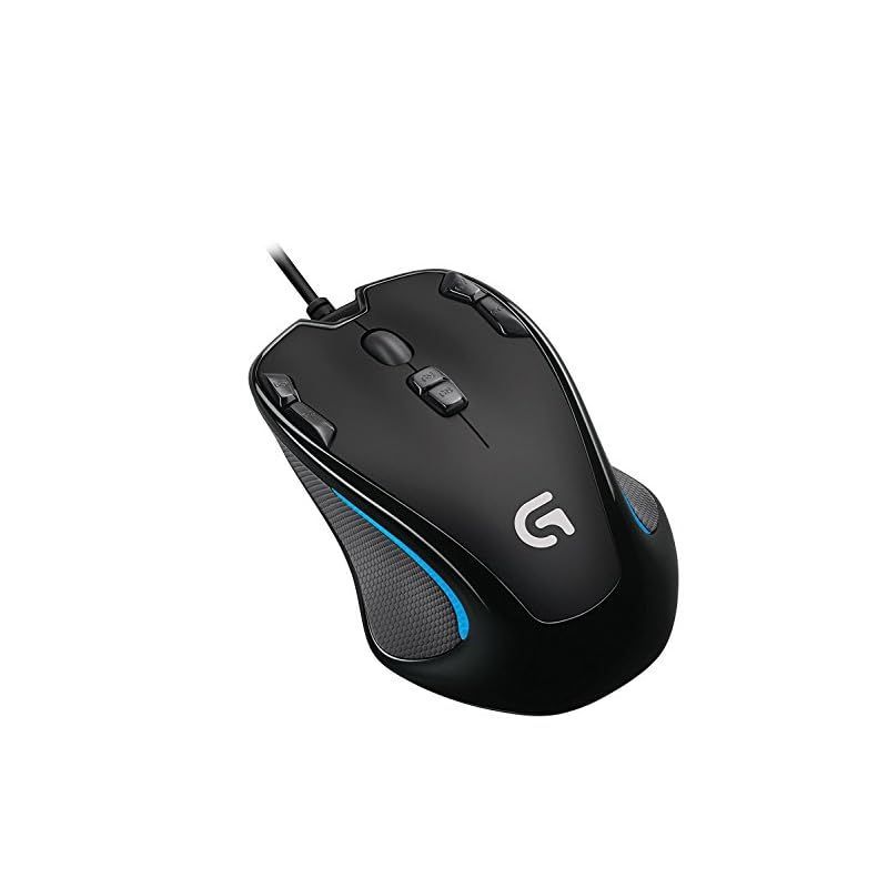 【在庫セール】USB ゲーミングマウス ブラック ロジクール G300s プログラム可能ボタン 左右対称 1