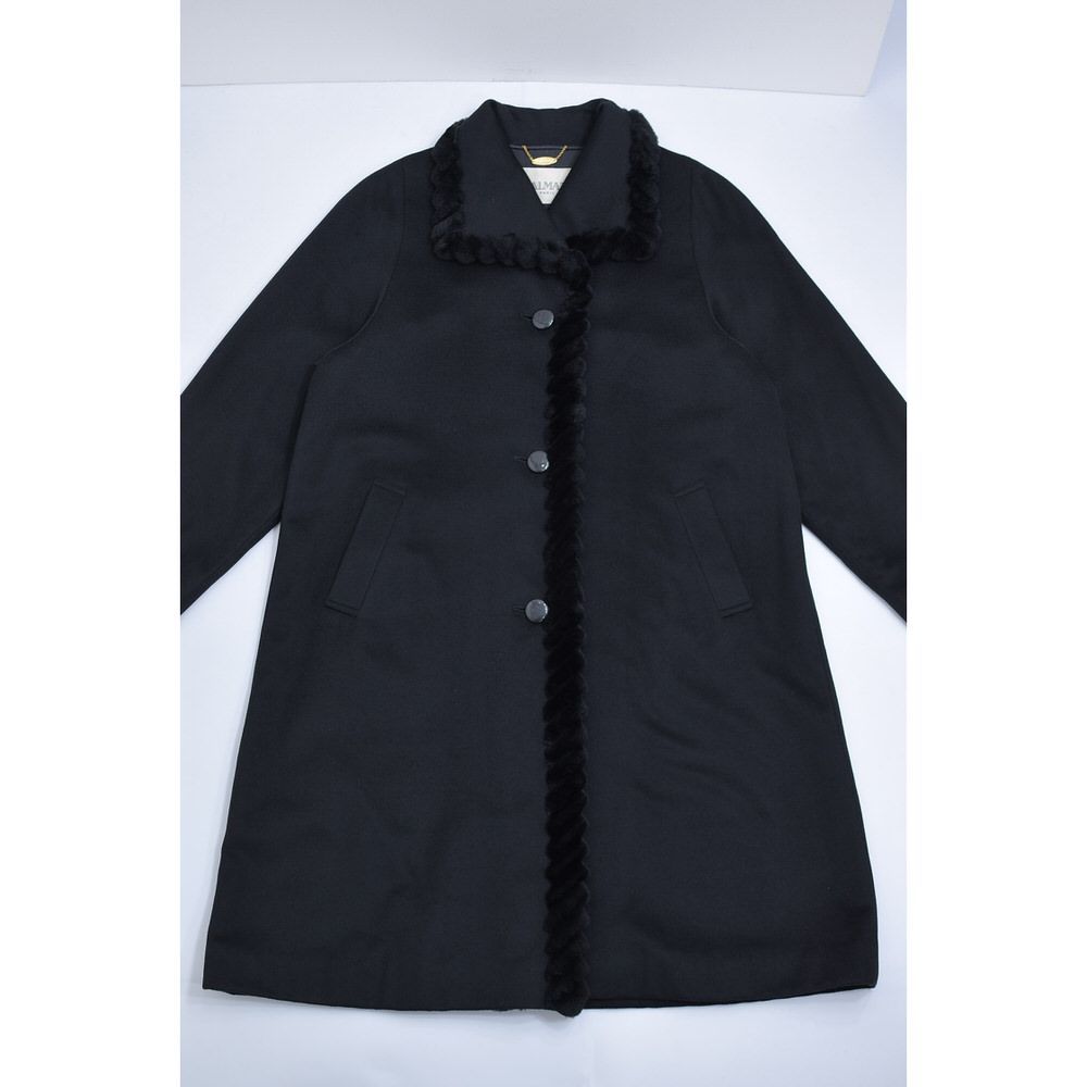 ピエールバルマン パリス アンゴラ ロングコート セール リアルファー