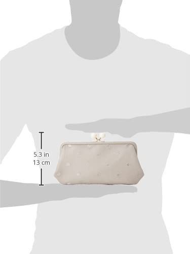 アクリル玉がま口長財布