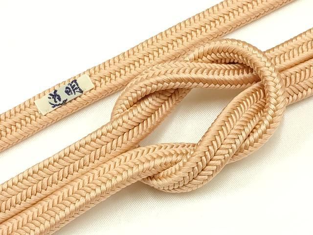 平和屋着物● 上 有職組紐道明 帯締め 冠組 宍色 宮内庁御用 国立博物館御用 東京芸術大学御用 AABA9958ay