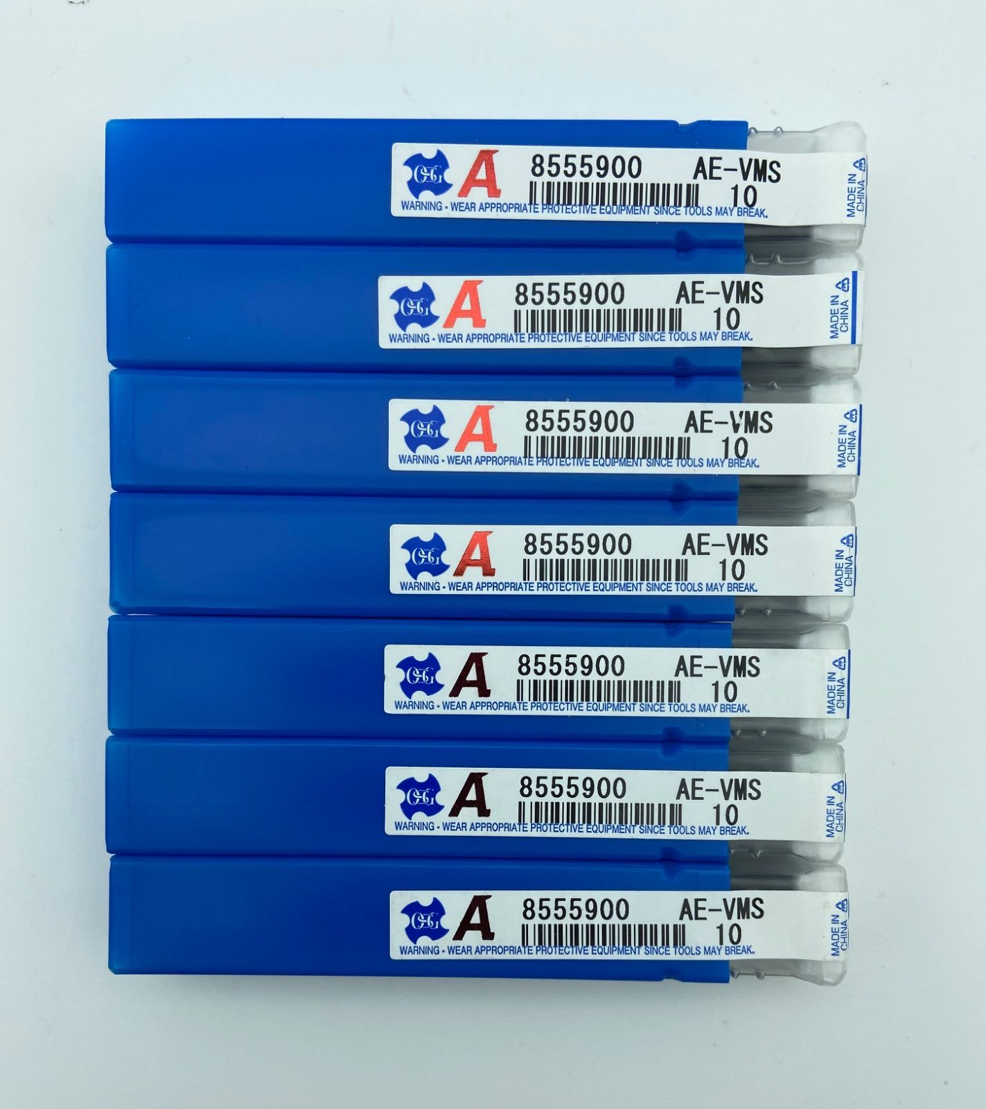 オーエスジー OSG AE-VMS 10 超硬エンドミル 7本セット