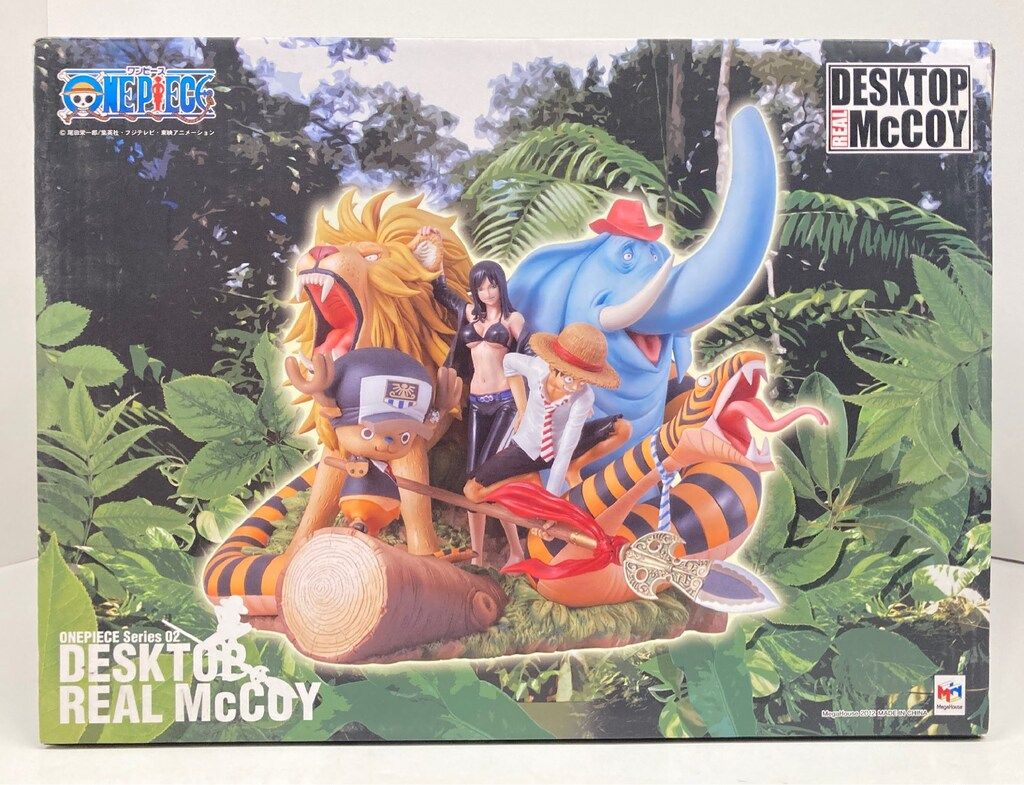 メガハウス DESKTOP REAL McCOY ワンピース 2(ルフィ達&象やライオン