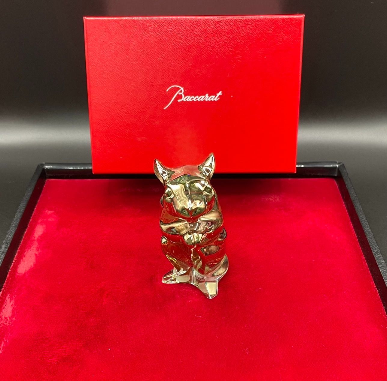 Baccarat干支ネズミGOLD