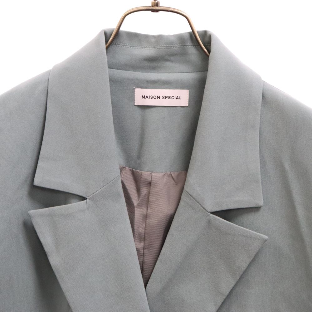 MAISON SPECIAL (メゾンスペシャル ) 24SS Side Line Over Size Jacket 