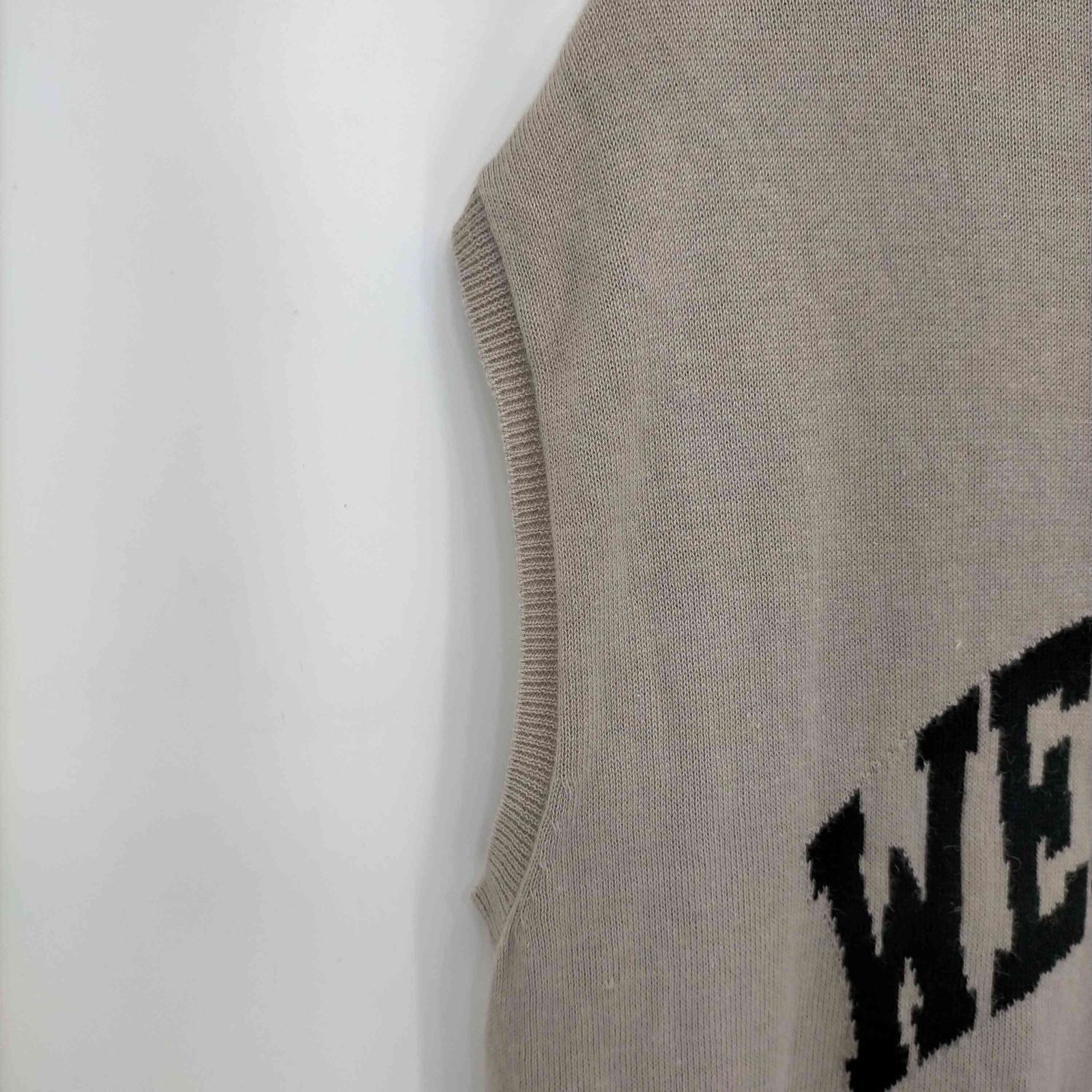 ラウンジドレス Loungedress リネンロゴフレンチニット レディース  