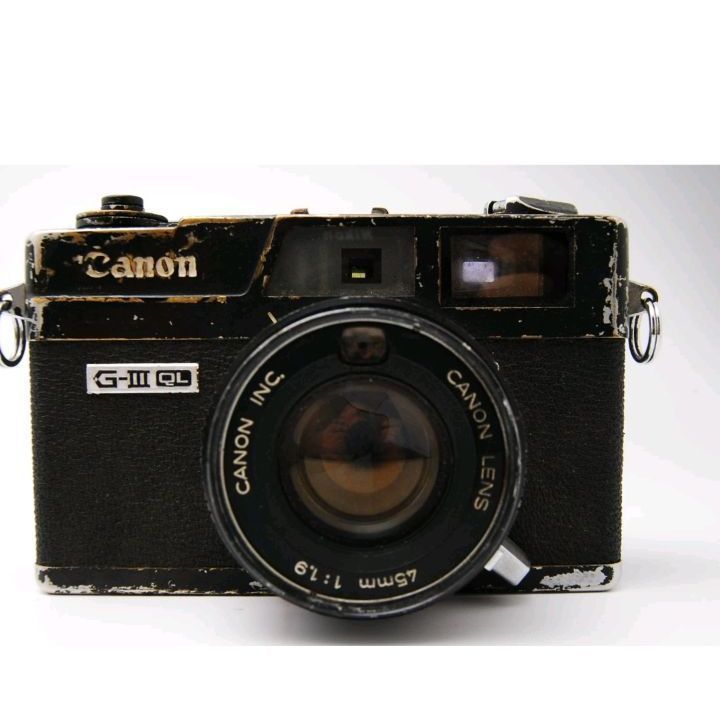ジャンク】Canon CANONET G-III QL17 ブラックレンジファインダー