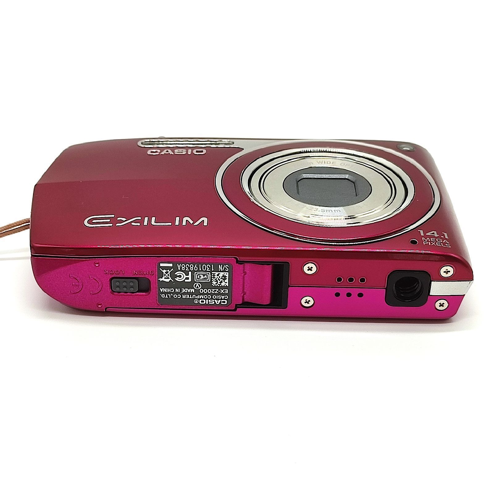 CASIO カシオ EXILIM EX-Z2000 レッド オールドデジカメ バッテリー