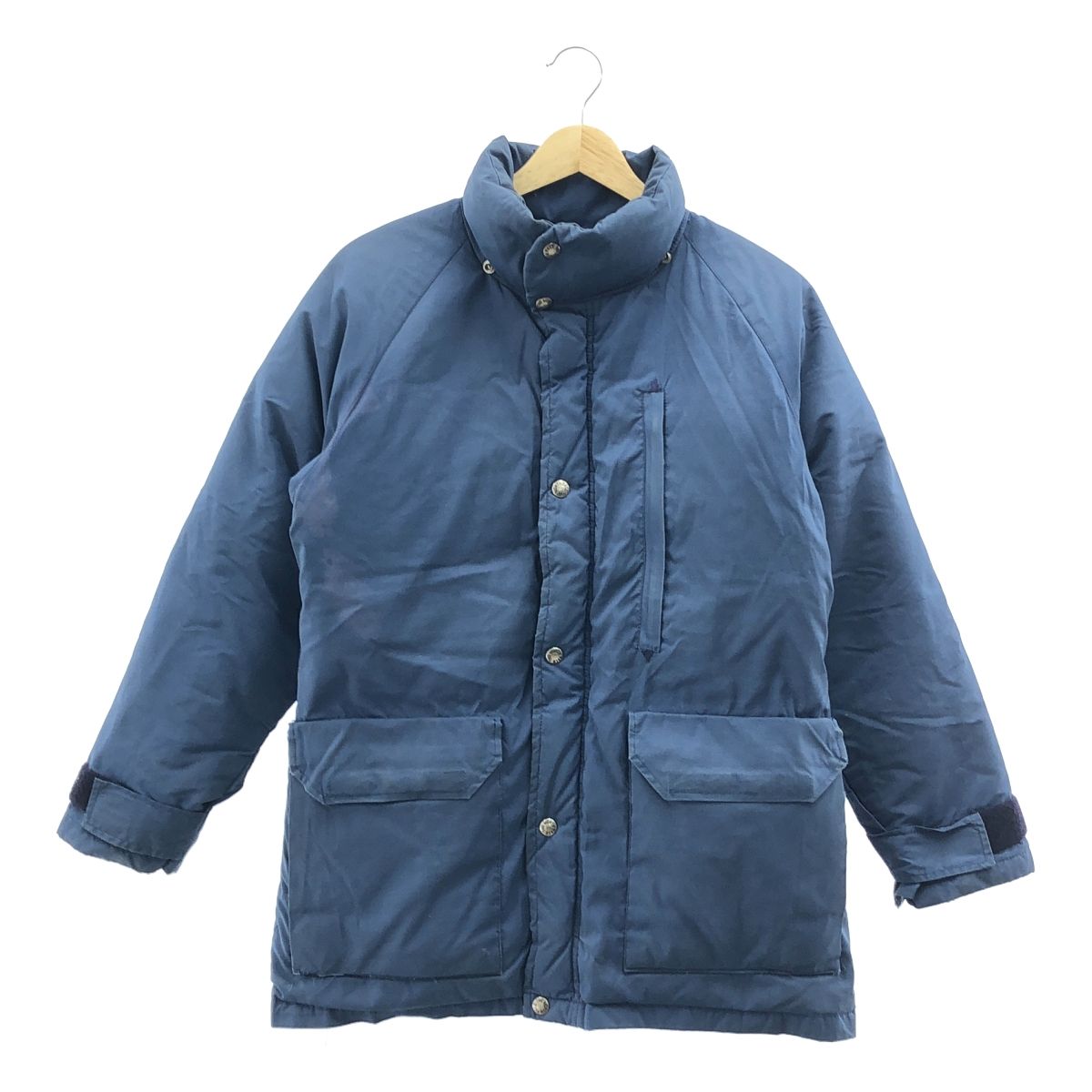 THE NORTH FACE / ザノースフェイス | 1970s ヴィンテージ 茶タグ ダウンジャケット | XS | ブルー | メンズ THE NORTH FACE / ザノースフェイス | 1970s ヴィンテージ 茶タグ