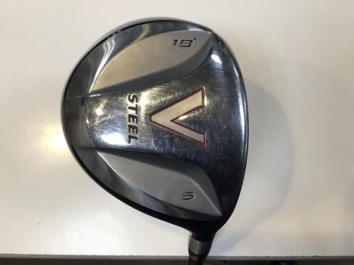 中古】 テーラーメイド V STEEL 18° USA フェアウェイウッド FW