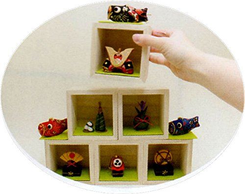 ショップ 『箱段お飾りセット』端午の節句飾り・兜飾り 楽天市場】箱段