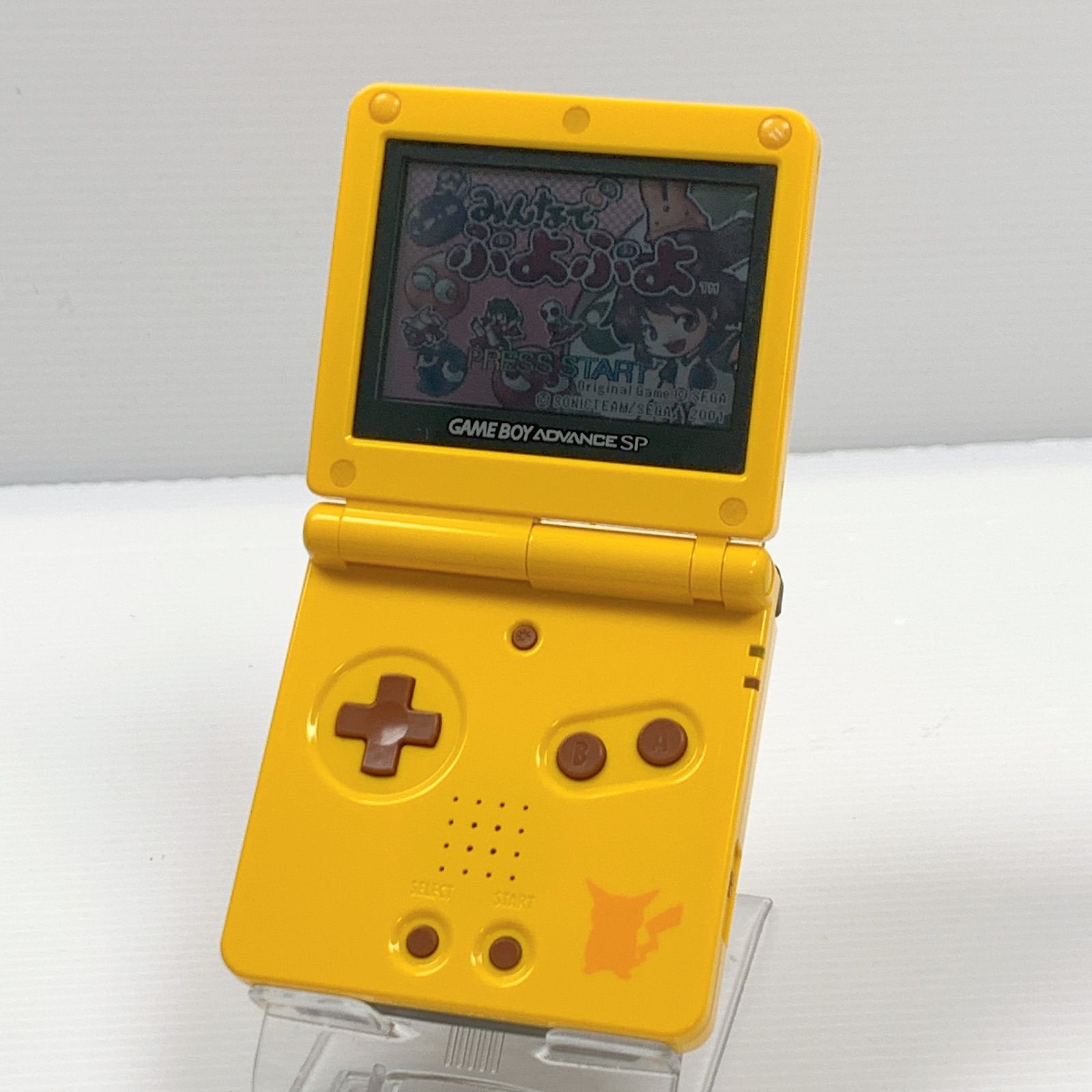 美品 ゲームボーイアドバンスSP ピカチュウエディション 動作確認済み 