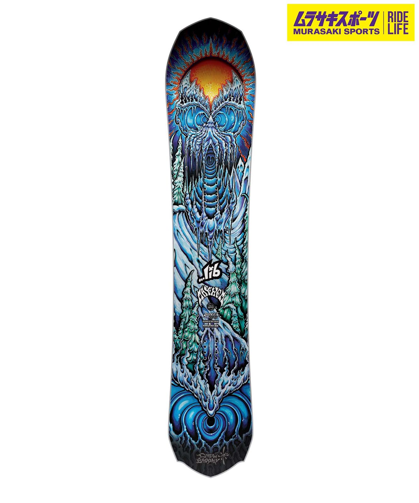 【ムラスポ公式】新品 LIBTECH リブテック スノーボード 板 メンズ メイヘム MAYHEM ROCKET ムラサキスポーツ 24-25モデル LL A26
