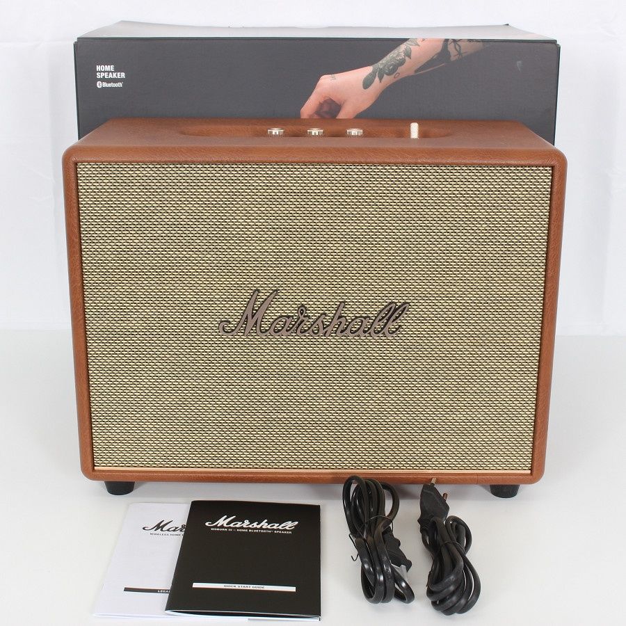 Marshall Woburn III ブラウン ワイヤレス Bluetooth スピーカー マーシャル 本体