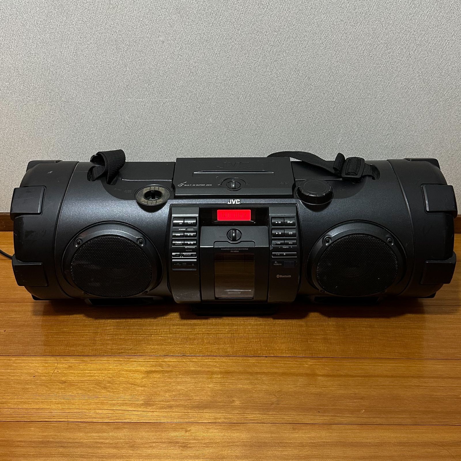 JVC ポータブルCDシステム Bluetooth対応　ラジカセ　コンポ　重低音 CDポータブルシステム RD-W1 | オーディオ | JVC