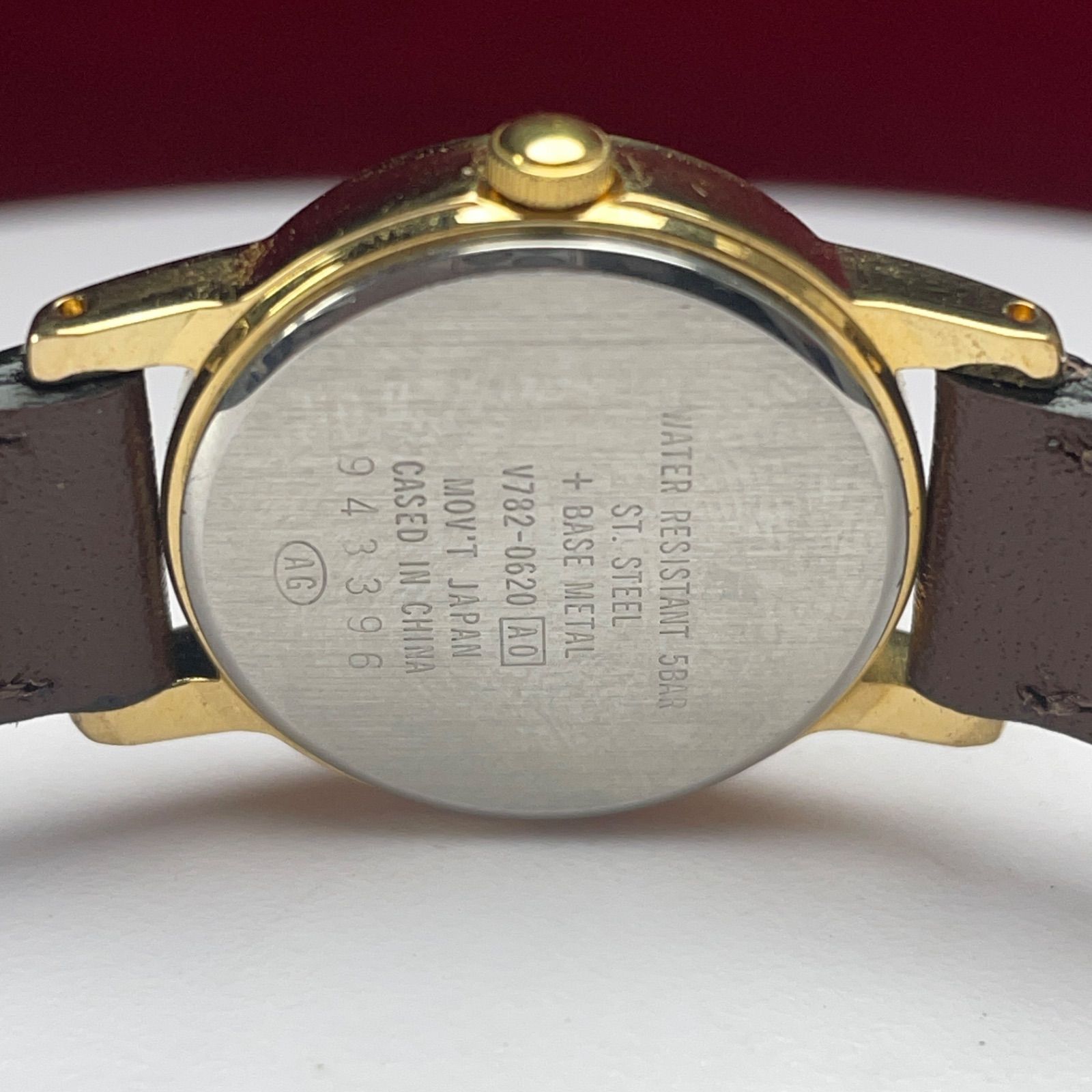 90s 未使用 SEIKO ALBA ESTATE QZ 純正SSベルト 腕時計 未使用 SEIKO アルバ スタンダードコレクション 純正革ベルト