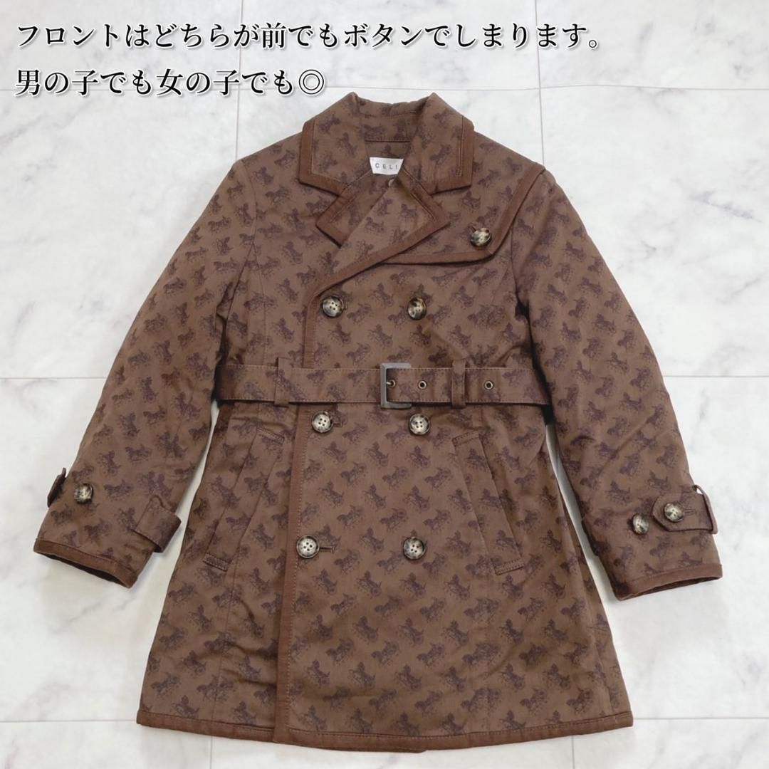 CELINE sulky 馬車柄 トレンチコート110