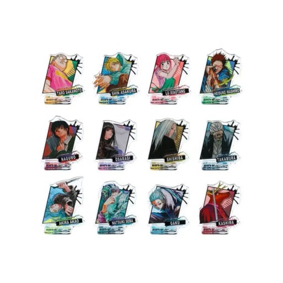 サカモトデイズ フィギュアアクリル まとめ売り - メルカリ
