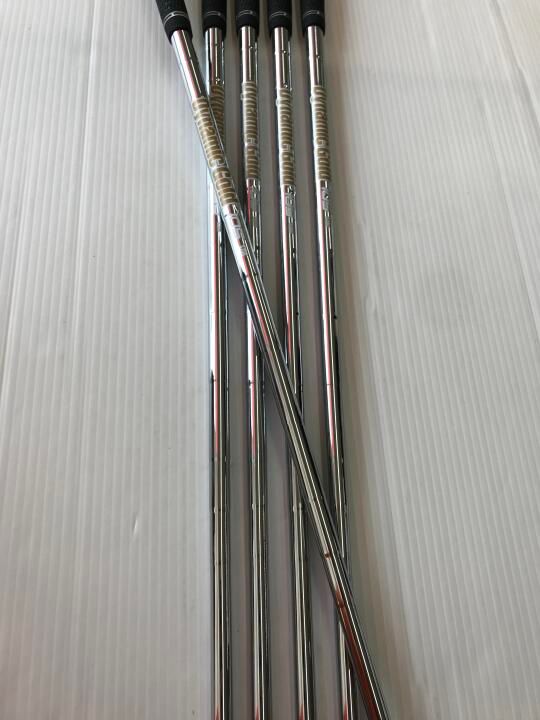 良品】豪華8本 ピン G425 緑ドット メンズアイアンセット スチール S