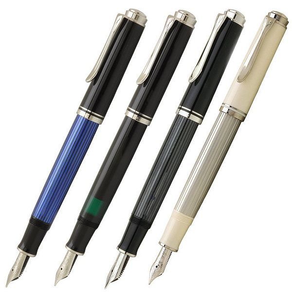 ペリカン 万年筆 Pelikan スーベレーン M405 ブルーストライプ EF