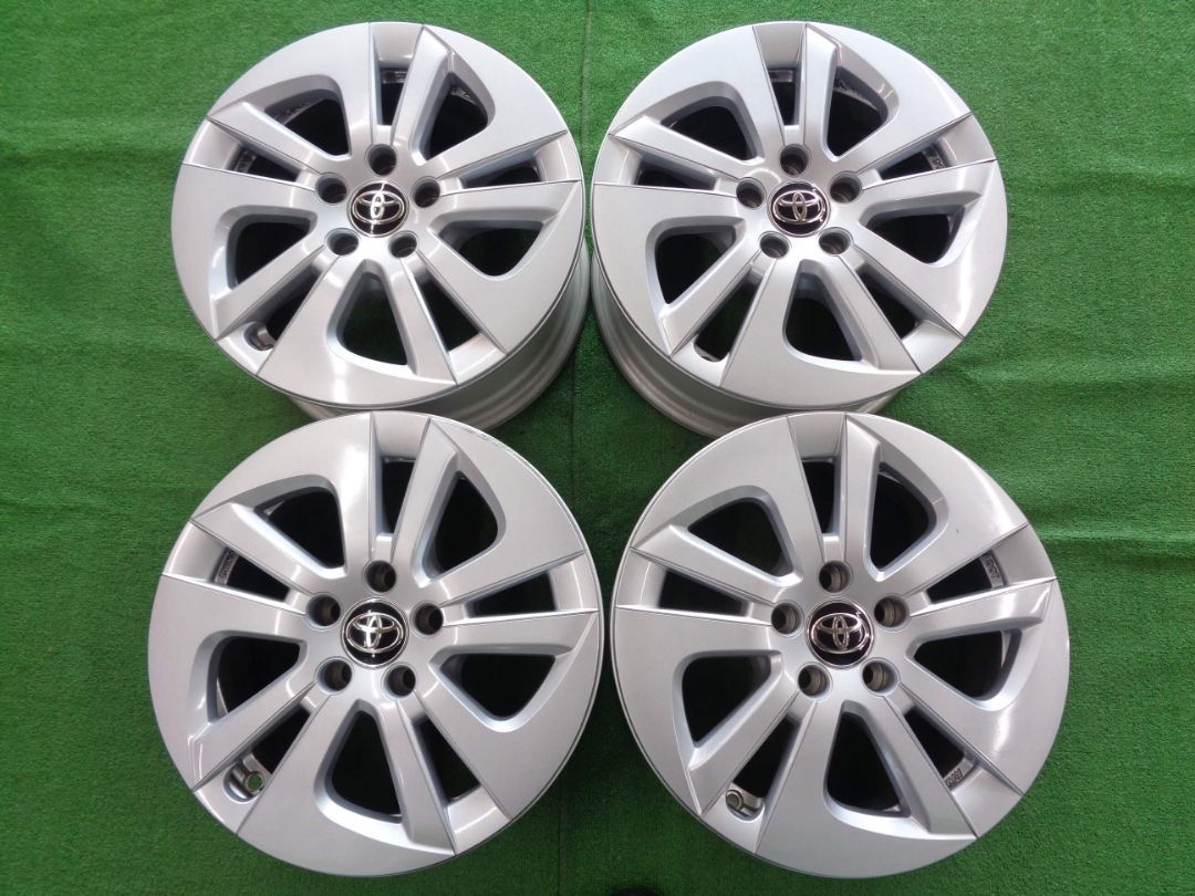 美品 50系プリウスPHV GRスポーツ純正ホイール ダンロップタイヤ付き