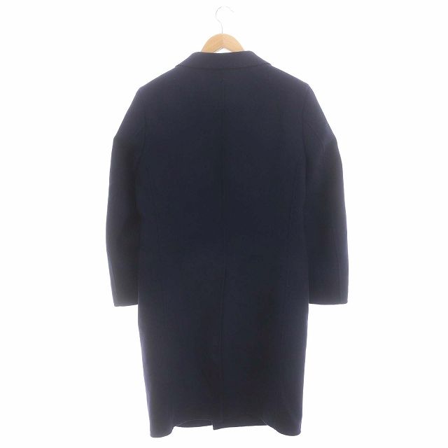 ユニクロ ウールカシミヤチェスターコート L ネイビー 新品未使用 2025