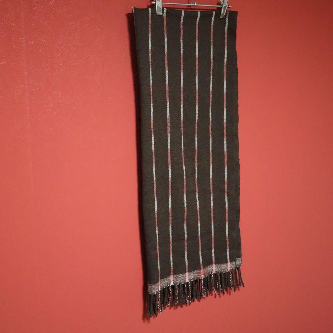 ISSEYMIYAKE カシミヤ混マフラー 筆タグ ISSEYMIYAKE カシミヤ混マフラー 筆タグ ISSEYMIYAKE カシミヤ混