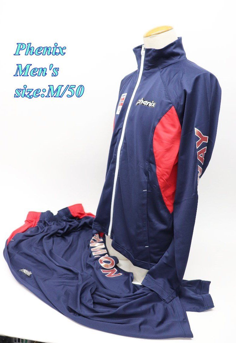 Phenix フェニックス メンズ トレーニングウェア セットアップ M|50 ネイビー SEMD1933A R2505-188
