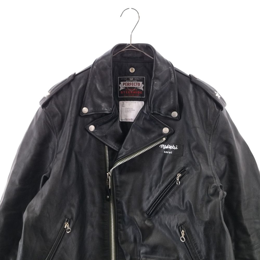 Sacai (サカイ) 22AW×MADSAKI×Schott Leather Blouson マサキ ショット