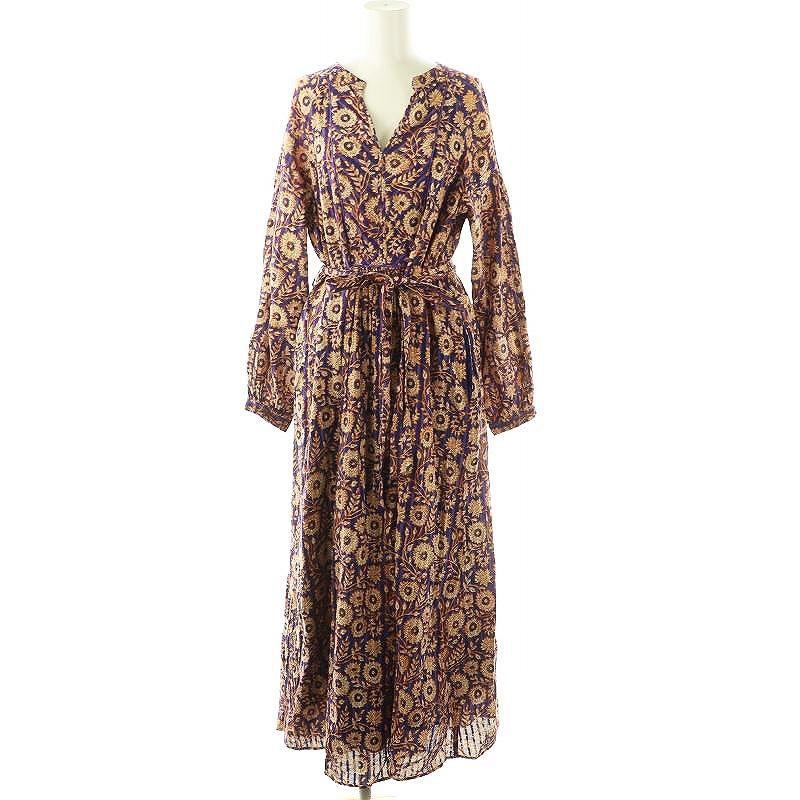 日本全国送料無料商品 | 特集 | NE ヌキテパ QUITTEZ PRINT FLOWER STRIPE LUREX OTTON PAS! ワンピース