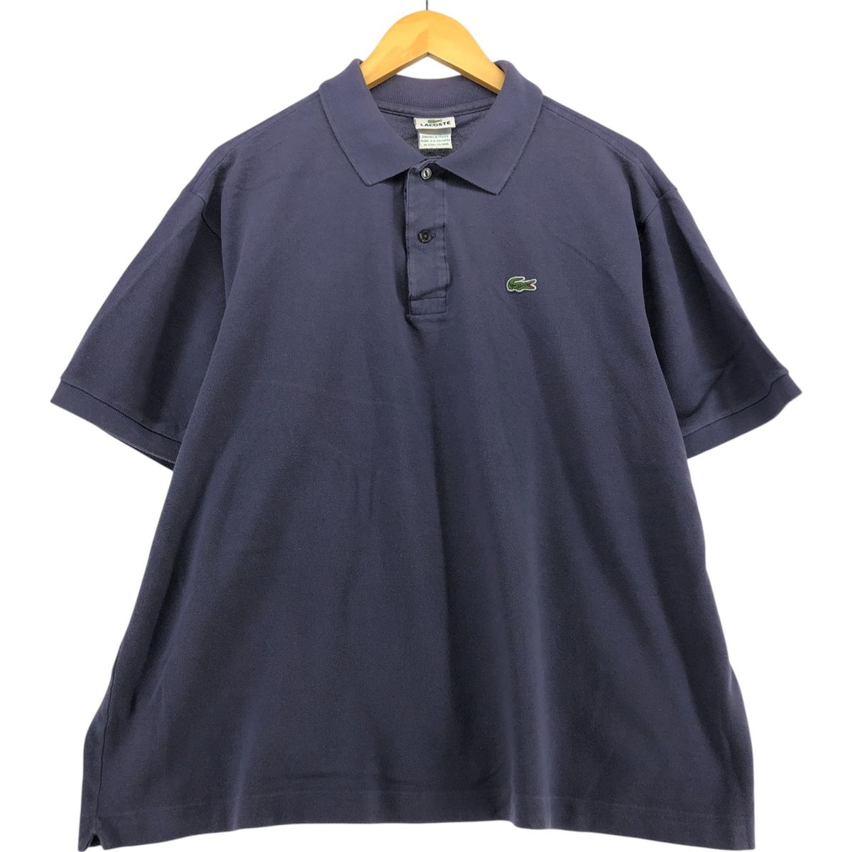 古着 ラコステ LACOSTE 半袖 ポロシャツ 7 メンズXXL相当