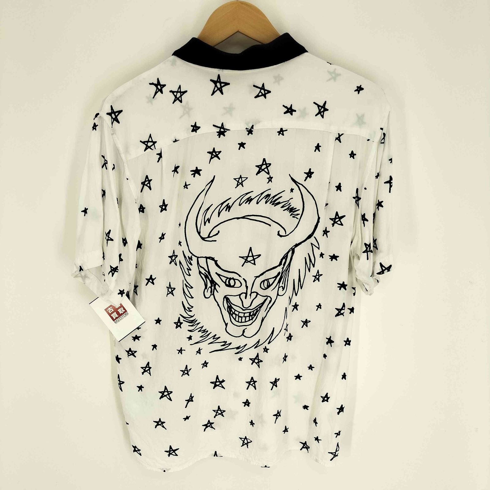 シュプリーム Supreme 18SS Devil Rayon Shirt デビル レーヨン