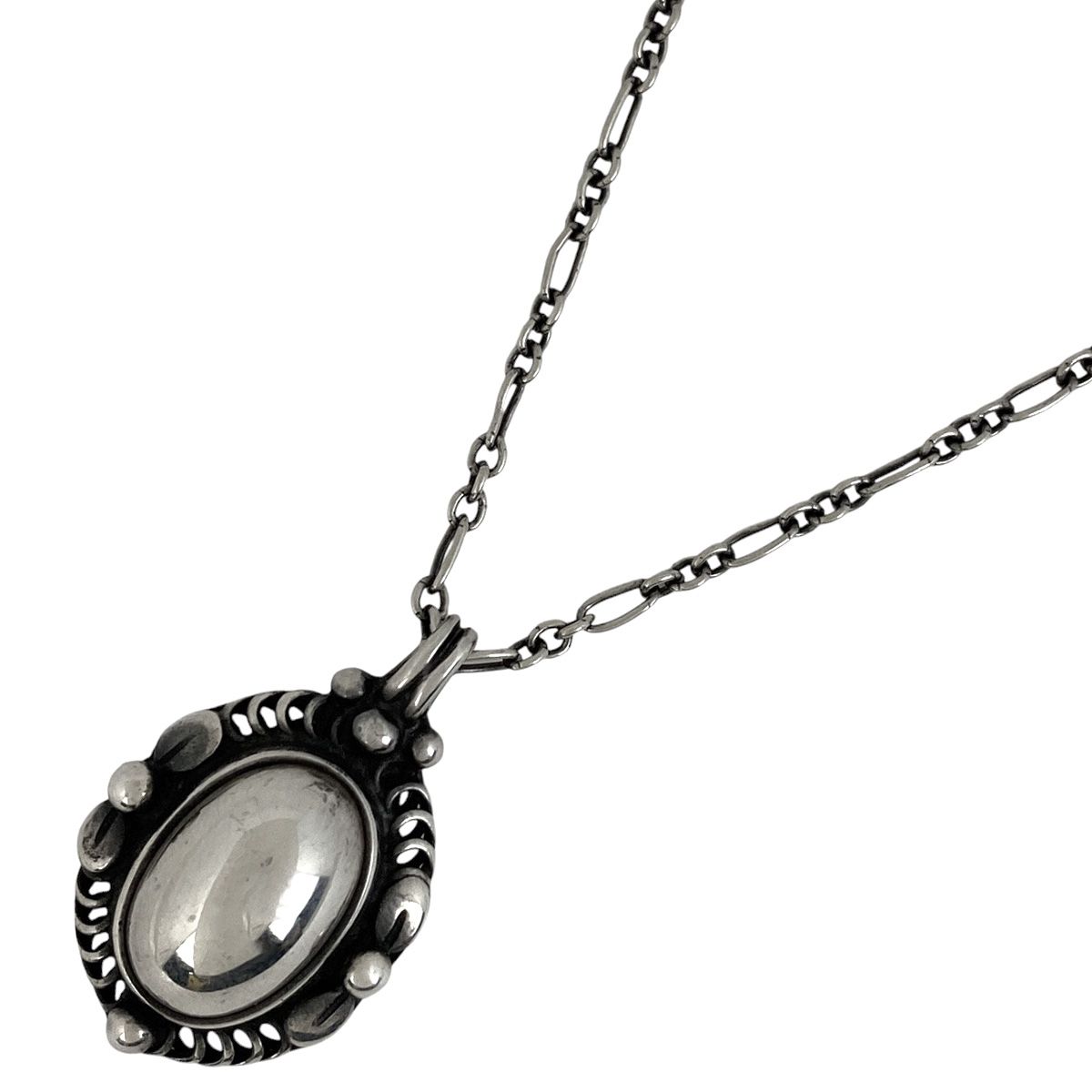 ジョージジェンセン　シルバー925 190ネックレス Georg Jensen（ジョージ ジェンセン） ネックレス オニキス ムーン