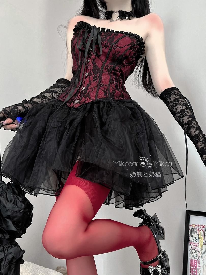 25年 コスプレドレスロリータセット 仮装 オリジナル 洋服 ロリータ ワンピース メイド 撮影会 舞台 イベント 618-29