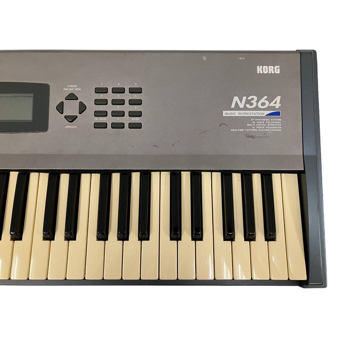 KORG N364 シンセサイザー キーボード ミュージックワークステーション コルグ 中古 O9242658 - メルカリ