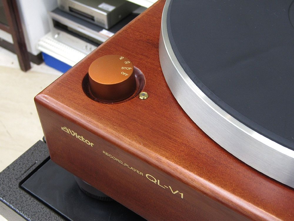 VICTOR ビクター QL-V1 QL-V1-M レコードプレイヤー ダイレクトドライブ アナログプレイヤー WWW_OLIVIERBERNSTEIN_COM