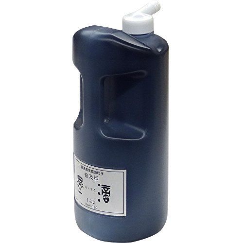 1.8L 呉竹 書道液 普及用墨滴 墨汁 1.8L BA4-180