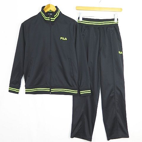 フィラ FILA ジャージ セットアップ M ブラック 2sa5930