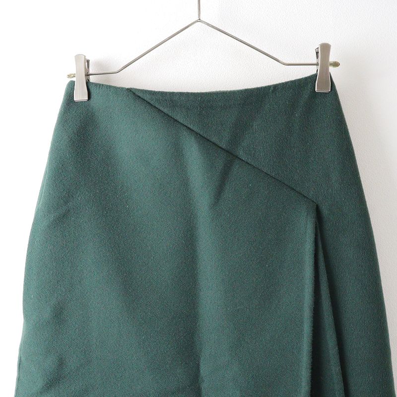 セリーヌ　ウールカシミヤ　スカート 美品】セリーヌ タイトスカート ウール×カシミヤ 伸縮性