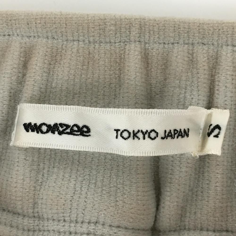 monzee モンジー 秋冬グレーパンツ Sサイズ 21tzw74k_3.jpg