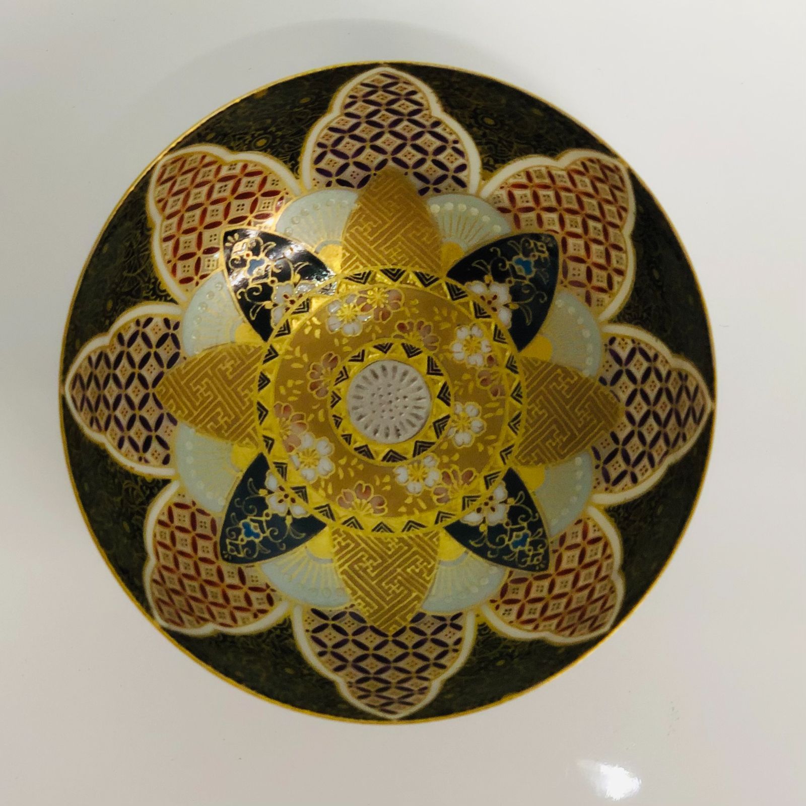 空女 華薩摩 盃 京薩摩 ぐい呑み 共箱付き 伝統工芸士