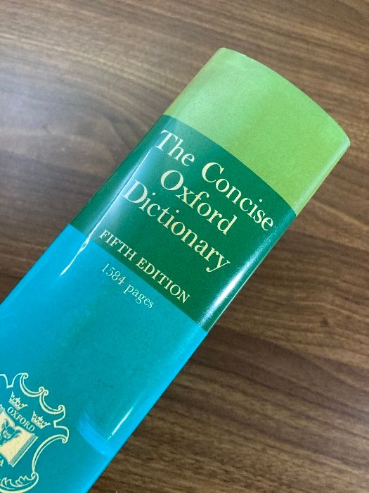 洋書 The concise oxford dictionary of current english