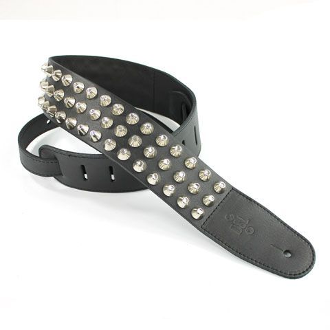 DSL Straps | Round Studs Black