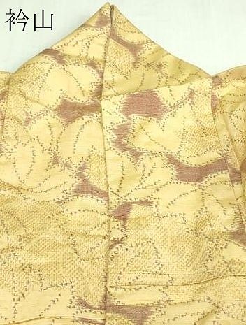 平和屋着物▽上質な紬　単衣　舞葉文　正絹　逸品　DAAV9589sf 平和屋着物▽上質な紬 単衣 舞葉文 正絹 逸品 DAAV9589sf - メルカリ