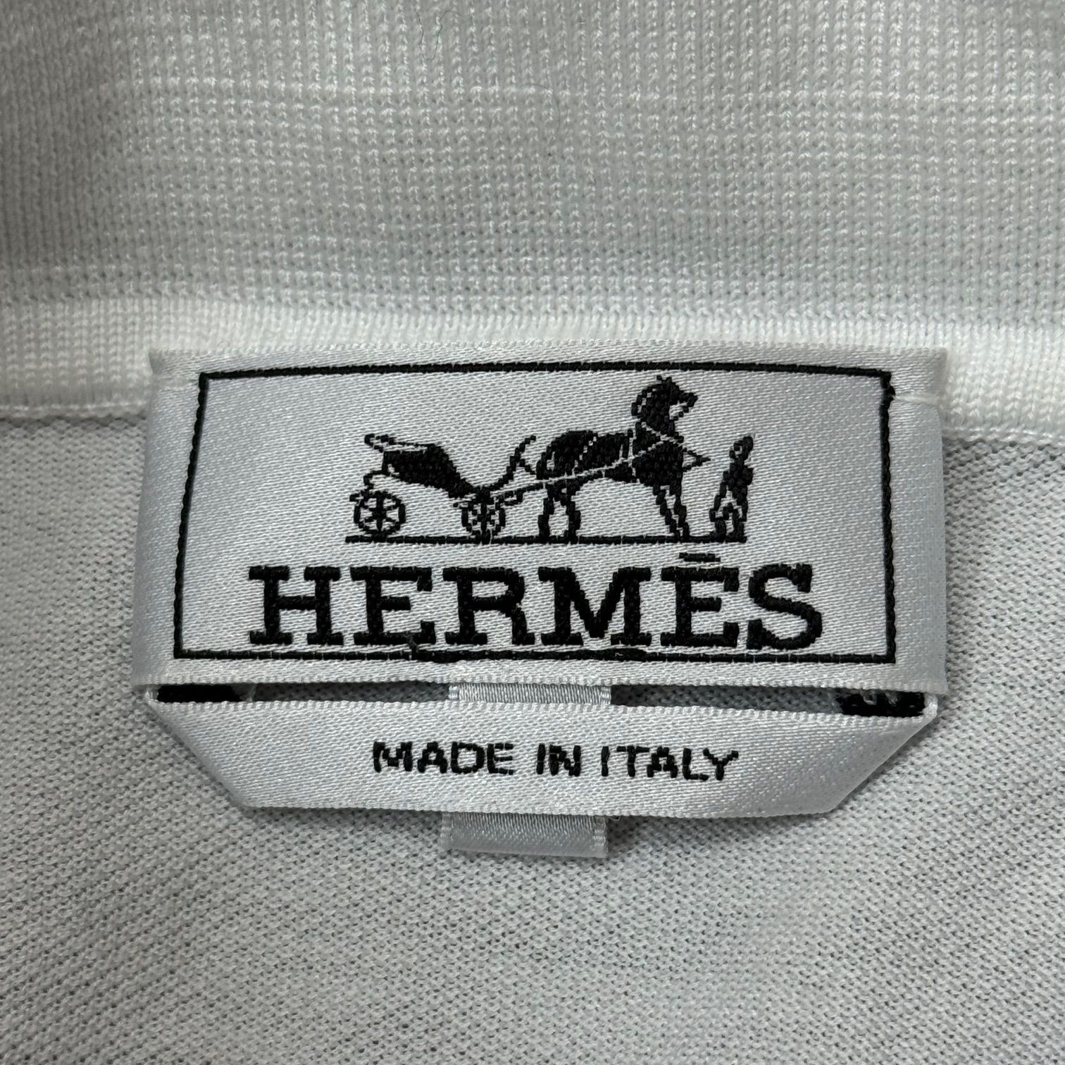 国内正規 HERMES 20SS 胸ポケットポロシャツ カットソー