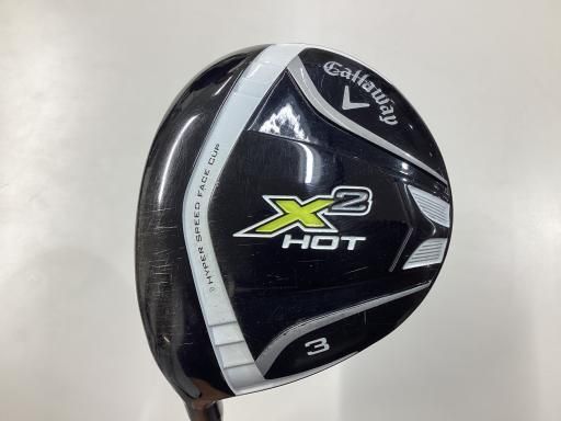 キャロウェイ X2 HOT 3W レフティ フェアウェイウッド FW X2 HOT フェアウェイ フレックスSR メンズ 男性用 左利き レフティ 左用 Cランク ゴルフクラブ