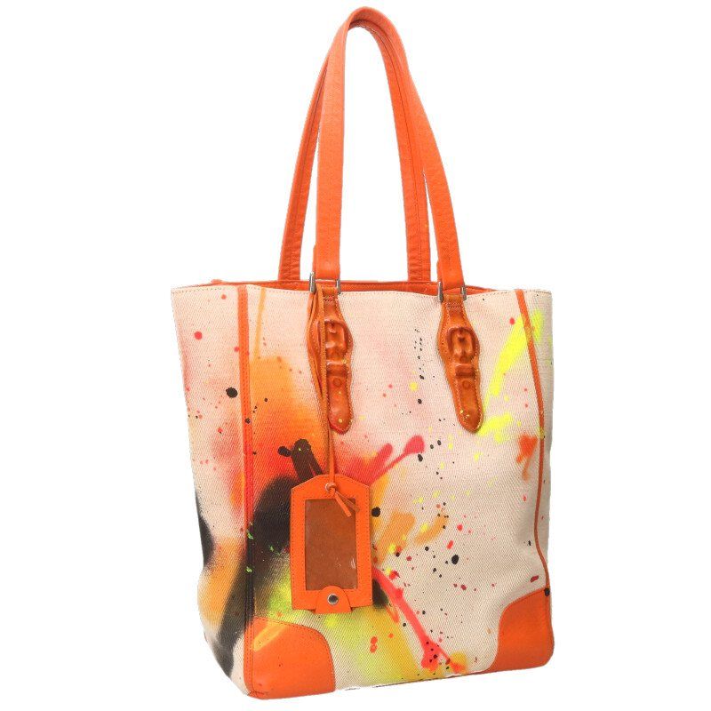 ミハラヤスヒロ 79895208 ペイントトートバッグ メンズ